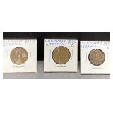 1875 German coins 1875 German coins