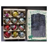 Antique glass Christmas ornaments Antique glass Christmas ornaments