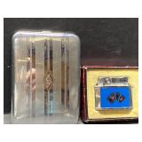 Vintage Prince card suite lighter & a cigarette Vintage Prince card suite lighter & a cigarette
