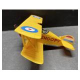 Vintage Snoopy toy plane