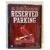 Metal St Louis Cardinals sign