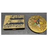 Antique compacts incl Elgin American