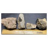 Rocks and 1 piece of driftwood Rocks and 1 piece of driftwood