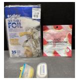 NEW razor blades,mask & foils (some gone) NEW razor blades,mask & foils (some gone)