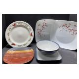 Plates & bowl-Corelle, Gibson, Sango & more