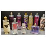 Body sprays & perfumes-Juicy Couture, Paris Hilton