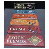 Vintage metal Camel Cigarettes advertising signs Vintage metal Camel Cigarettes advertising signs