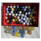 Vintage shooters & marbles