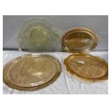 Antique depression glass & carnival glass