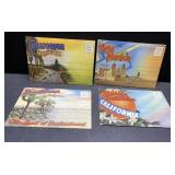 1940s fold-out postcard books 1940s fold-out postcard books