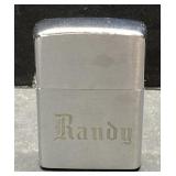 1997 Engraved Zippo lighter