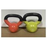 Reebok 7 & 10 pound weights