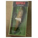 Vintage Rapala lure in box