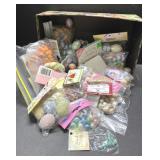 Box of little eggs, nests-cute for Fairy Gardens