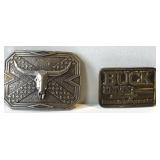Vintage Buck Knife belt buckle & Noona Buckle Vintage Buck Knife belt buckle & Noona Buckle