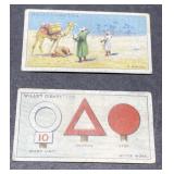1922 Wills Cigarette Mirage & Motor Signs cards 1922 Wills Cigarette Mirage & Motor Signs cards