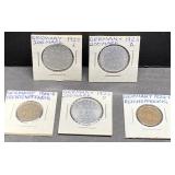 1923 & 24 German coins