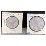 1922 German coins 1922 German coins