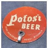 1940s Potosi beer hook sticker 1940s Potosi beer hook sticker