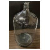 Glass water jug