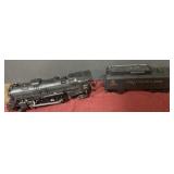 Vintage Chesapeake & Ohio train cars