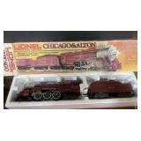 Lionel Chicago & Alton train in box Lionel Chicago & Alton train in box