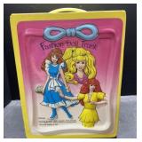 1980s Barbie, Jem & other doll case 1980s Barbie, Jem & other doll case