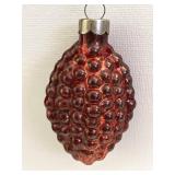 Antique glass Christmas ornament Antique glass Christmas ornament