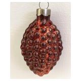 Antique glass Christmas ornament