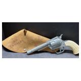 Vintage toy gun w/ suede holster