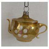 Antique glass Christmas ornament Antique glass Christmas ornament