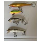 Vintage fishing lures