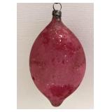 Antique glass Christmas ornament Antique glass Christmas ornament
