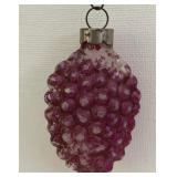 Antique glass Christmas ornament