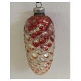Antique glass Christmas ornament Antique glass Christmas ornament
