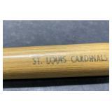 Miniature St Louis Cardinals bat Miniature St Louis Cardinals bat