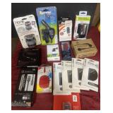 Chargers, earbuds, screen protectors, more Chargers, earbuds, screen protectors, more