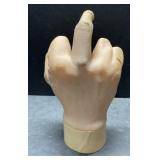 Novelty battery-operated middle finger hand Novelty battery-operated middle finger hand