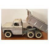 Vintage metal Strutco dump truck