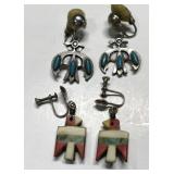 Southwestern-style earrings