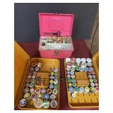 Vintage sewing boxes Vintage sewing boxes