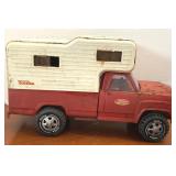 Vintage metal Tonka camper truck