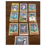 Vintage MLB trading cards