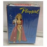 Vintage Playgirl naked lady playing cards