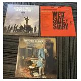 Vintage vinyl records-West Side Story, more