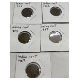 1897 & early 1900s Indian head wheat penny 1897 & early 1900s Indian head wheat penny