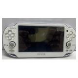Playstation PSvita with plastic still on screen Playstation PSvita with plastic still on screen