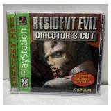 Playstation Resident Evil Director's Cut game Playstation Resident Evil Director's Cut game