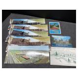 Retro postcards