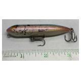 2-colored Heddon fishing lure